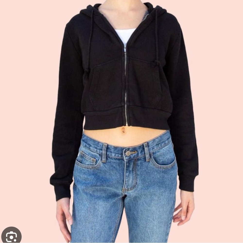 Brandy Melville brandy jacket, size: small, color: black